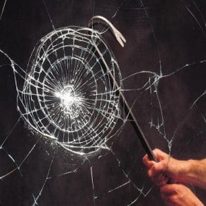 Burglar resistant laminated glass